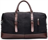Oversized canvas rejsetaske