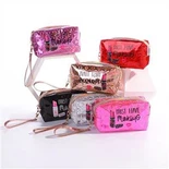 Gennemsigtig PVC Lady Makeup Taske